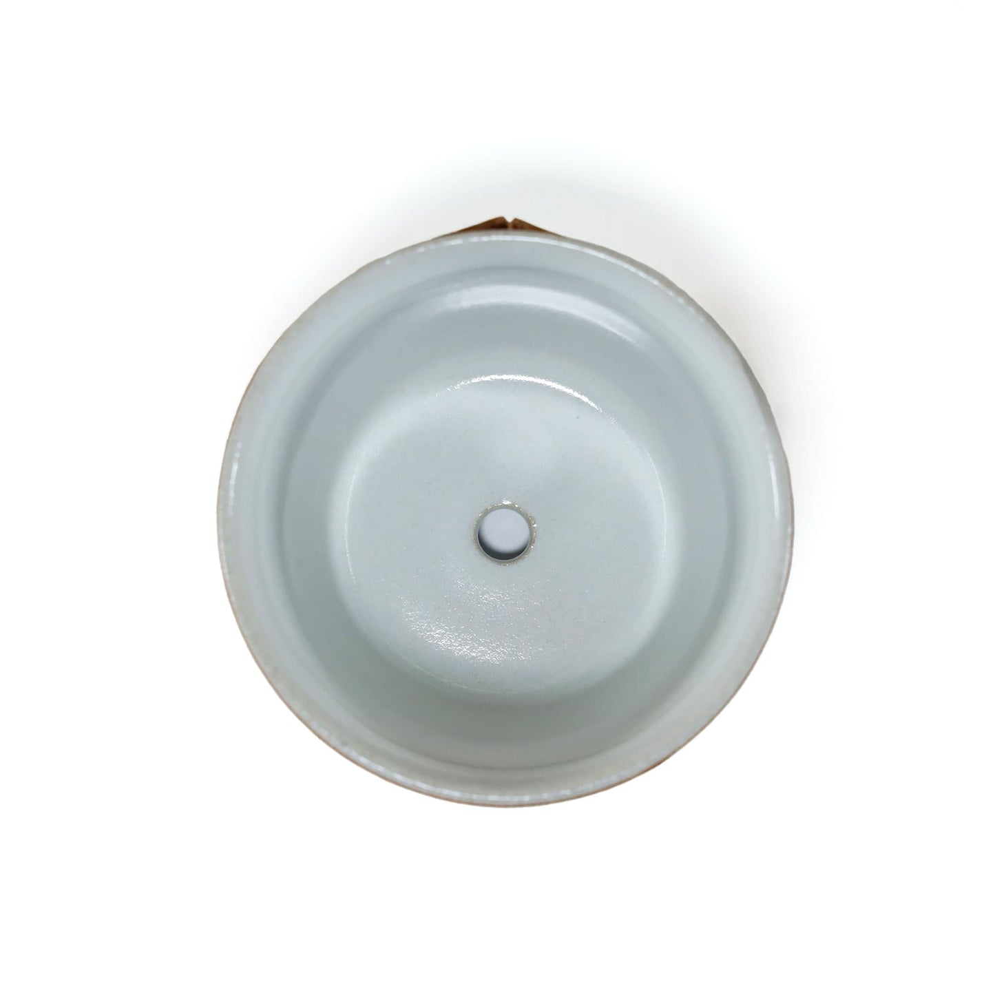 TENOHIRA POT 益子焼+LEATHER